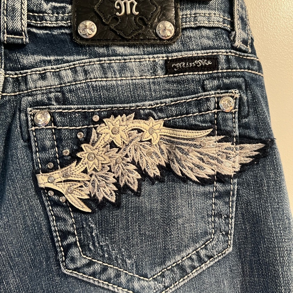 Miss Me bootcut jeans.